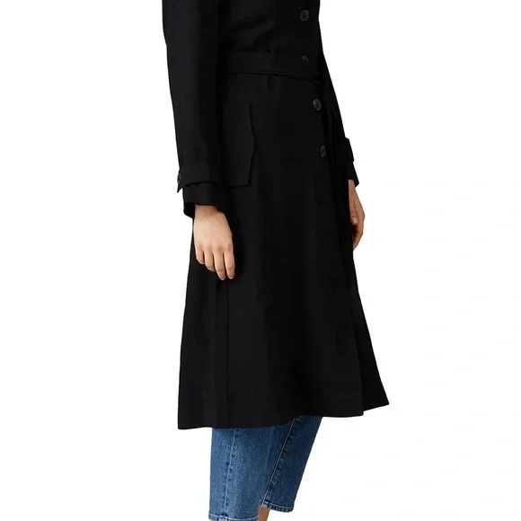 Great Jones Classic Black Trenchcoat - Picture 5 of 5